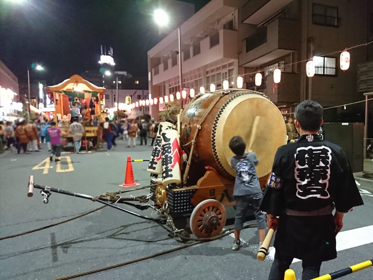 八坂神社の大太鼓