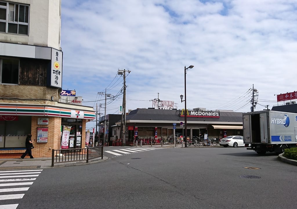 豊田駅北口バスロータリー周辺