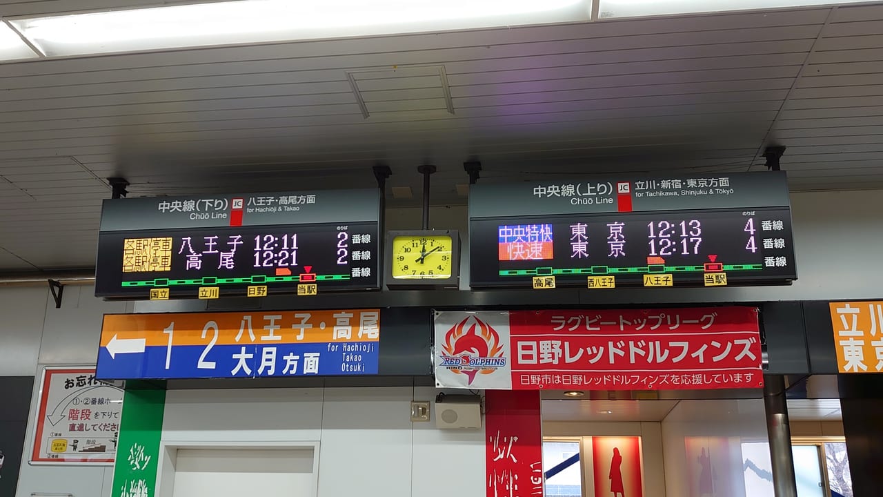 2020年1月18日の豊田駅