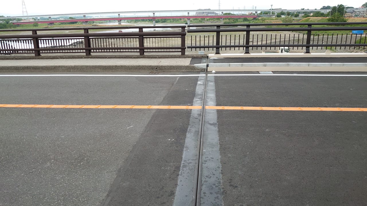 2020年5月12日に通行止め解除した日野橋