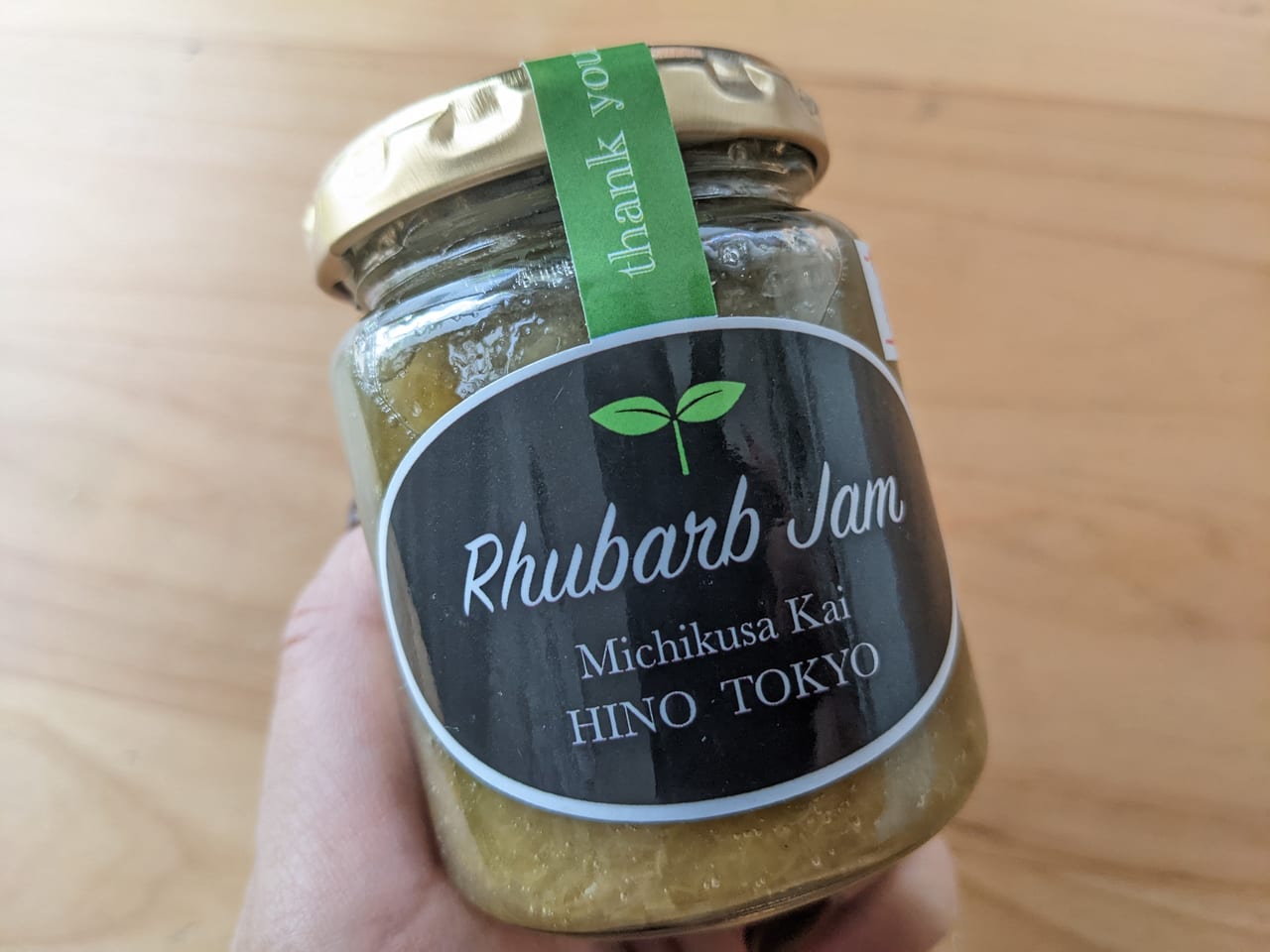 Rhubarb　jam