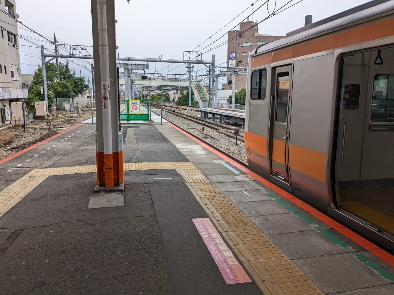 豊田駅ホーム