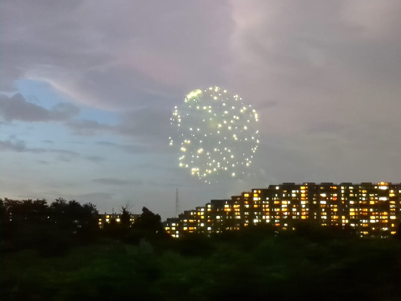 昭和記念公園花火2024