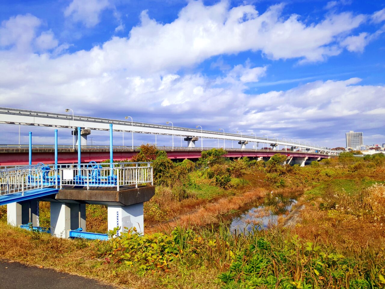 日野渡船場跡　立日橋