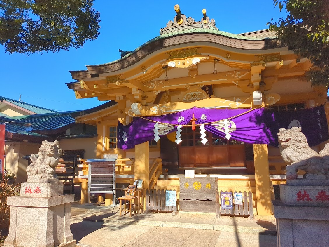 豊田の若宮神社の狛犬