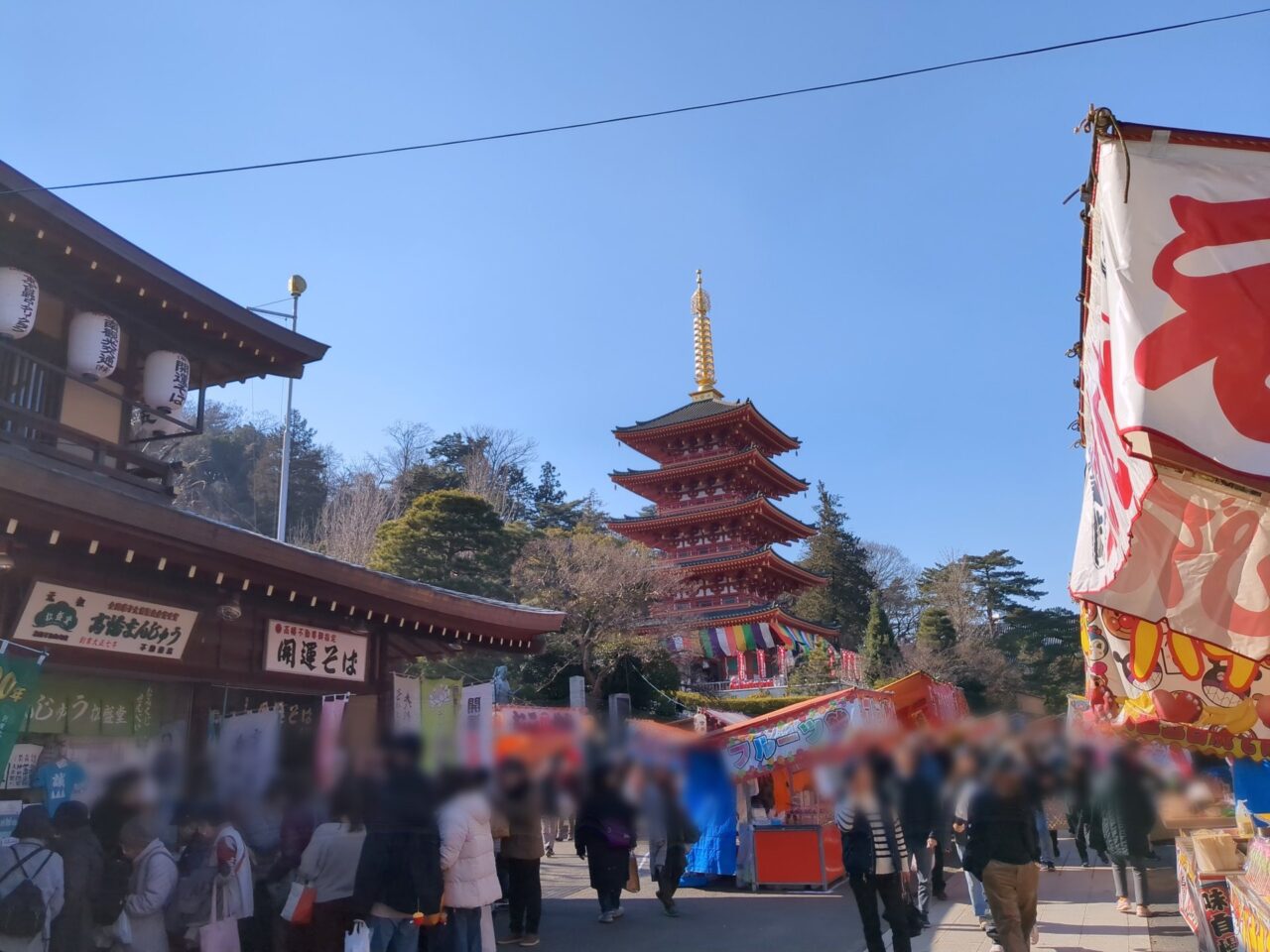 高幡不動尊だるま市2025