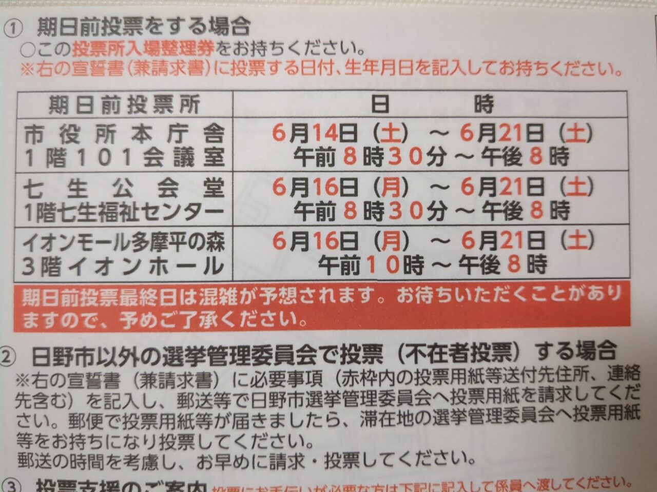 都議選2025