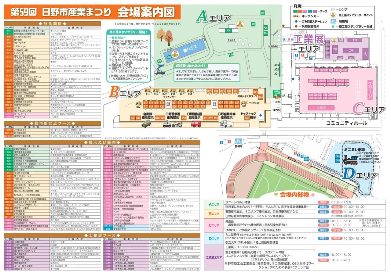 日野市産業まつり2025