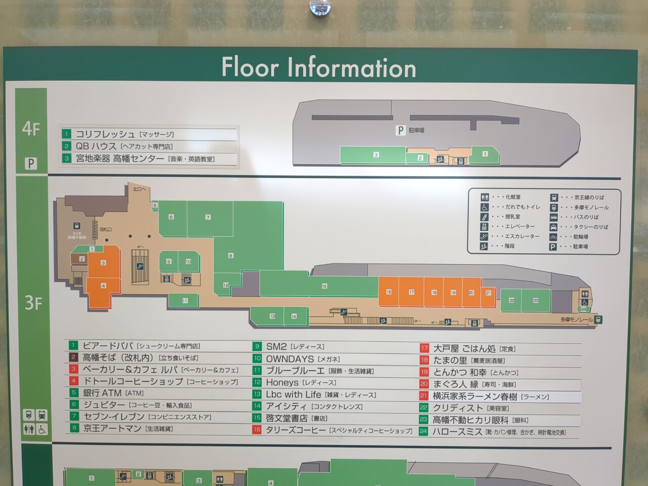 高幡不動駅　京王ショッピングセンター