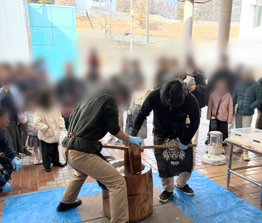 百草団地餅つき大会