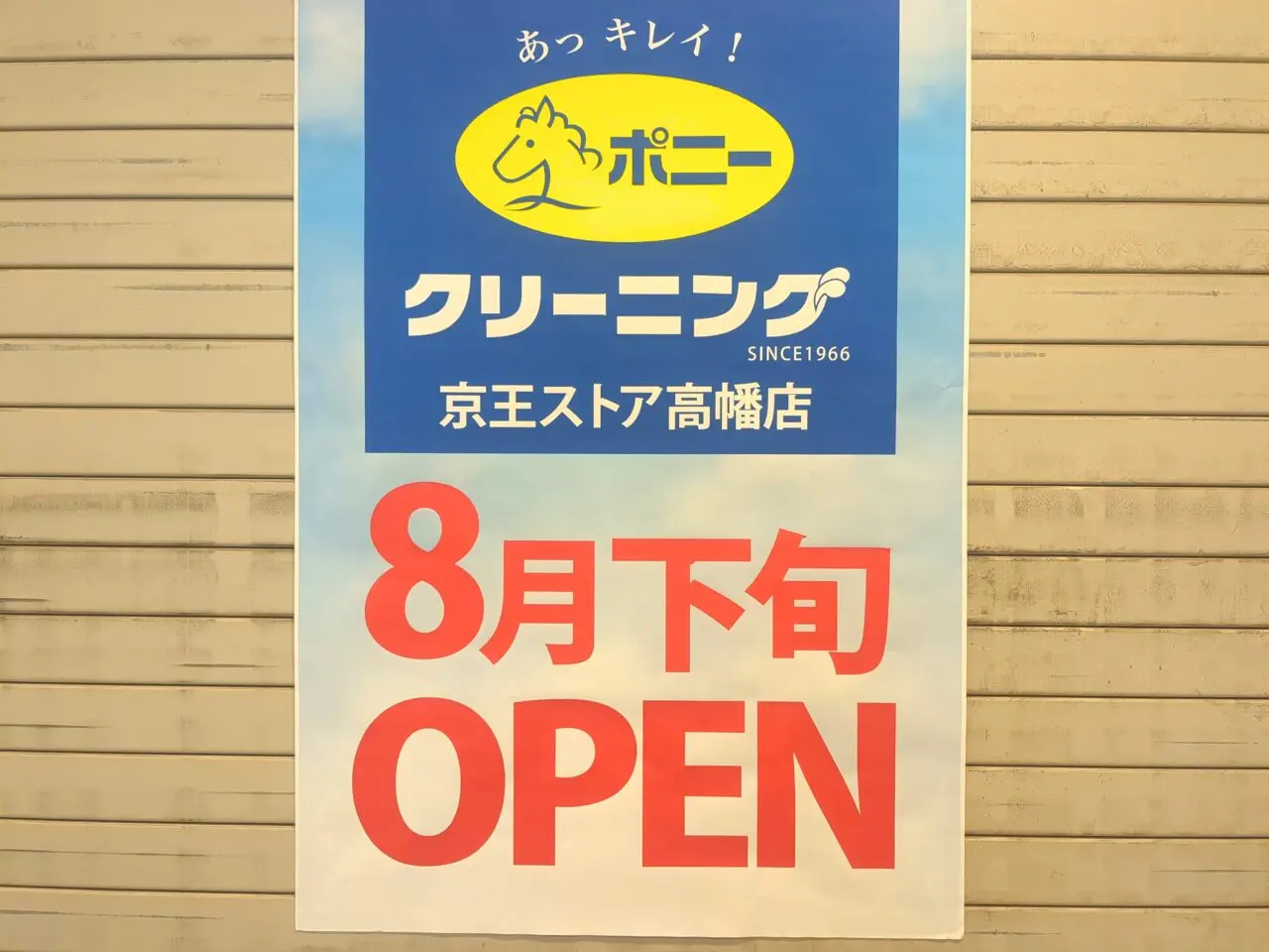 高幡不動 クリーニング ポニー